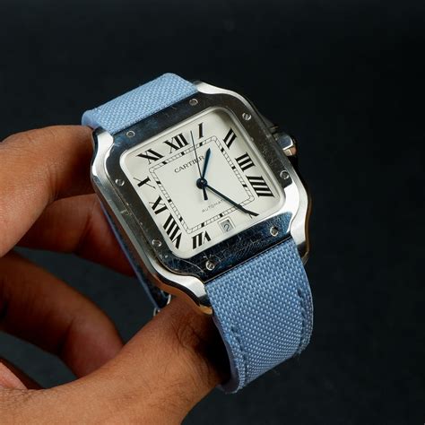 cartier santos quick release strap.